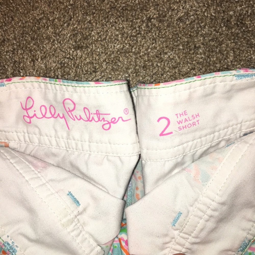 Lily Pulitzer Jellyfish printed shorts - Picture 3 of 3